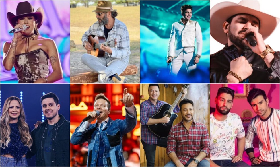 Do sertanejo raiz ao universitário em MS. — Foto: Reprodução