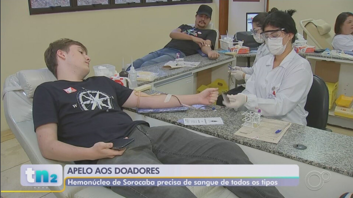 Banco de Sangue de Sorocaba está com estoque em situação crítica; veja como doar