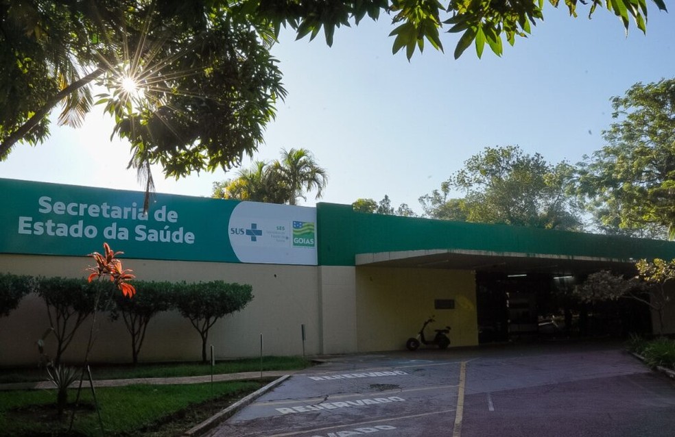 Secretaria Estadual de Saúde, em Goiás — Foto: Divulgação / SES