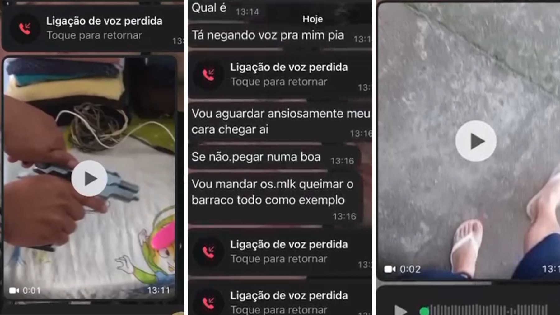 Golpistas se passam por membros do PCC e extorquem vítimas para tirar veículos delas no interior do PR; veja vídeo com ameaças