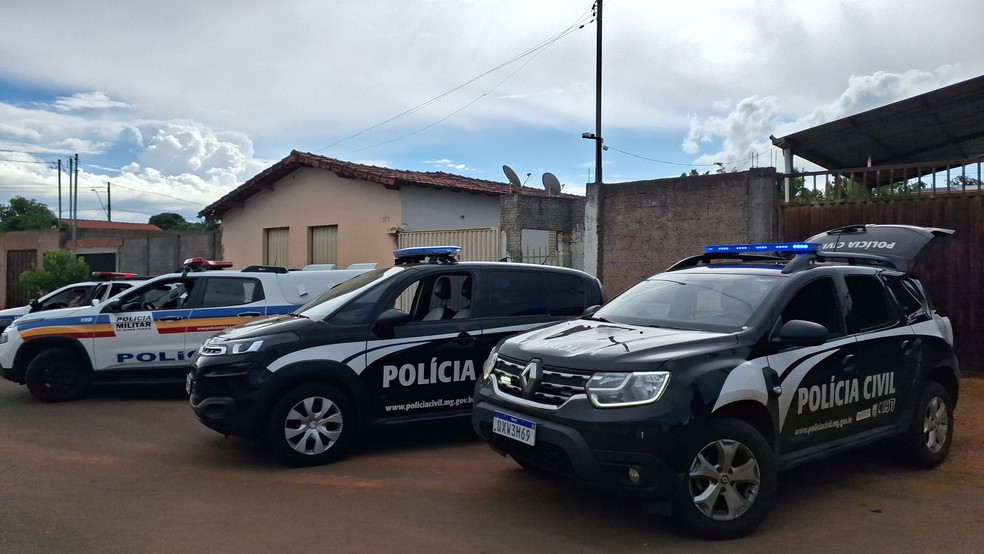 Suspeito abusar filha empregado preso Monte Carmelo — Foto: Polícia Civil/Divulgação