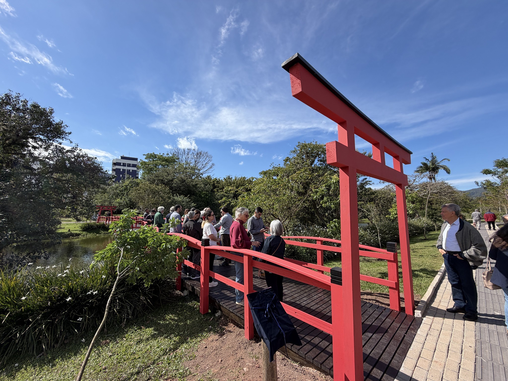 Jardim Botânico de Florianópolis celebra 10 anos com inauguração do Jardim Japonês