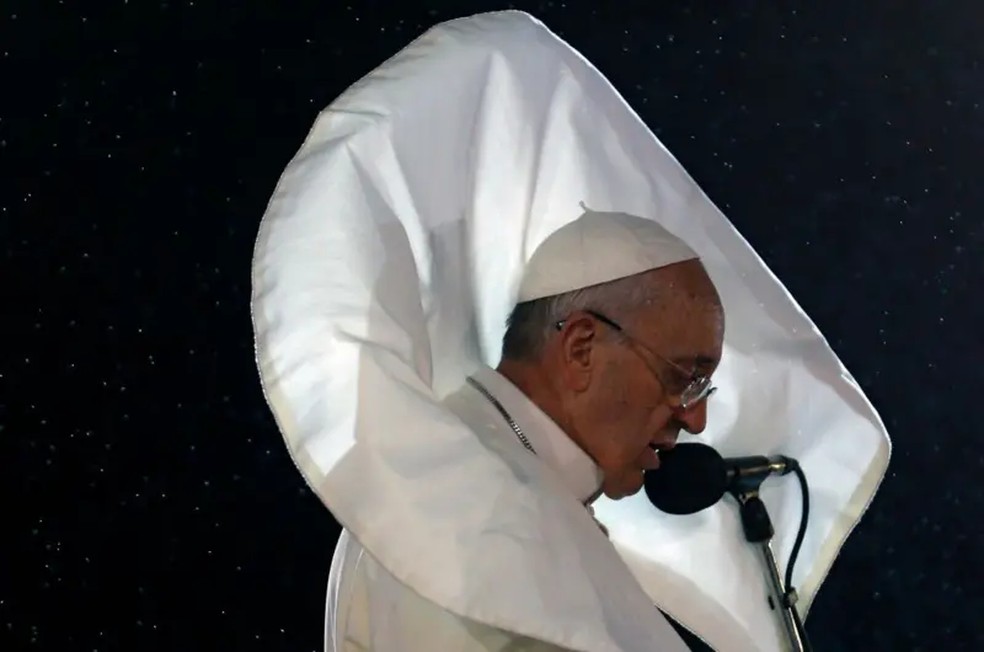 Papa Francisco foi o primeiro pontífice sul-americano. — Foto: Getty Images via BBC