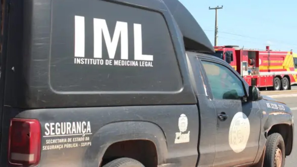 IML de Teresina, Piauí — Foto: Andrê Nascimento/ g1