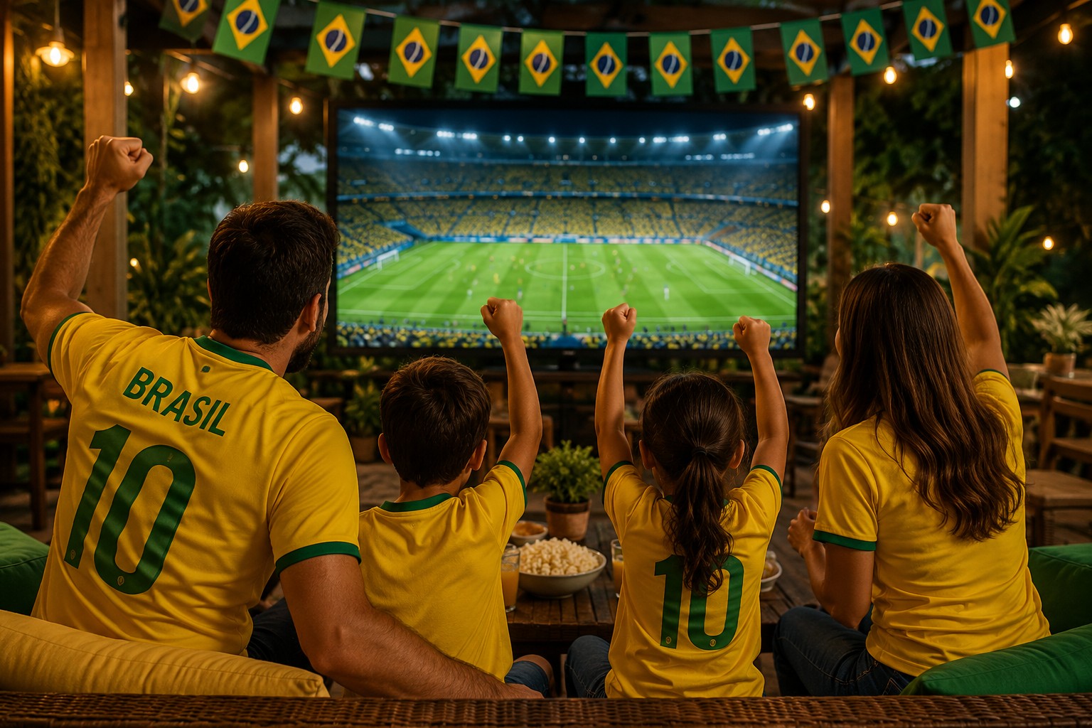 Onde assistir aos jogos do Brasil com a família? Resort oferece diferenciais