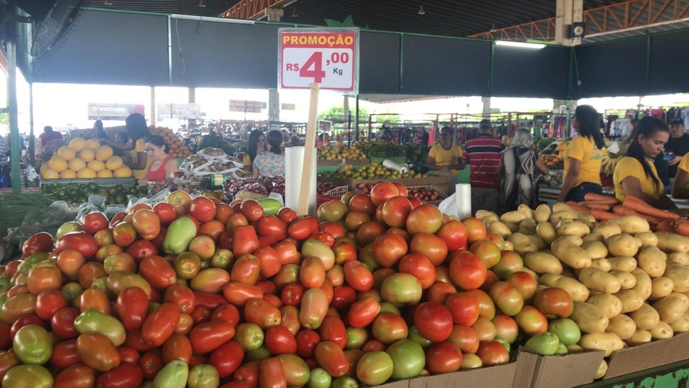  Feira livre de Petrolina — Foto: Paulo Rocardo Sobral/TV Grande Rio