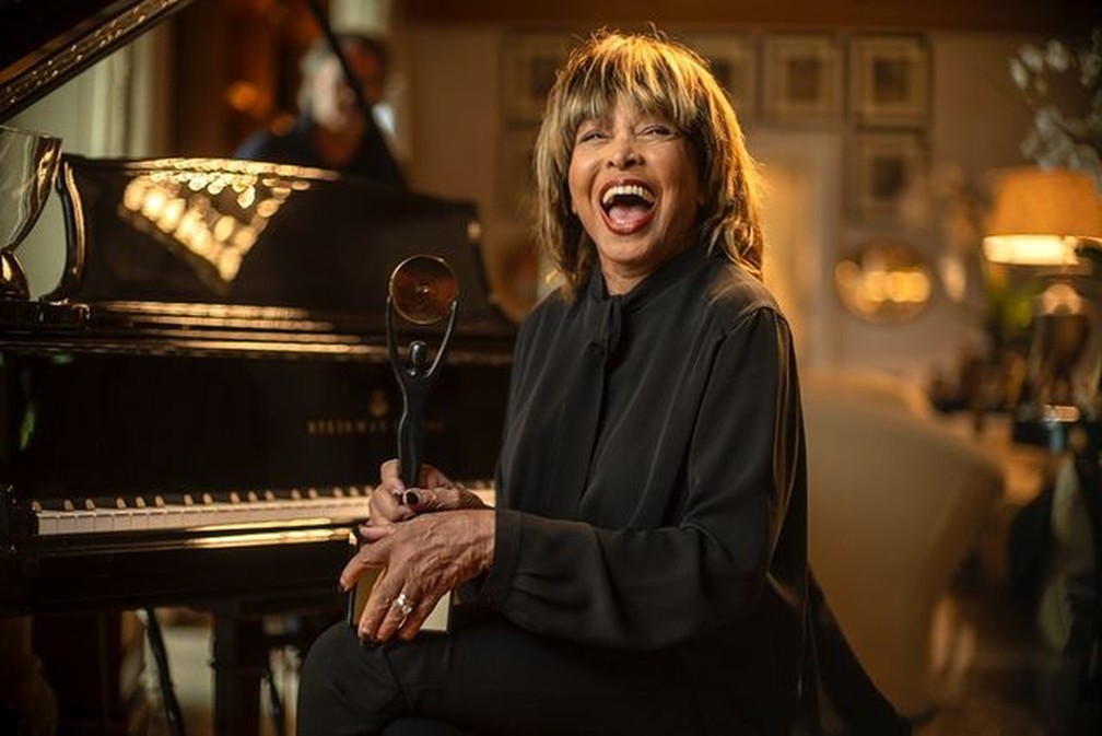 Tina Turner em foto publicada no Instagram, em outubro de 2021 — Foto: Reprodução/Instagram