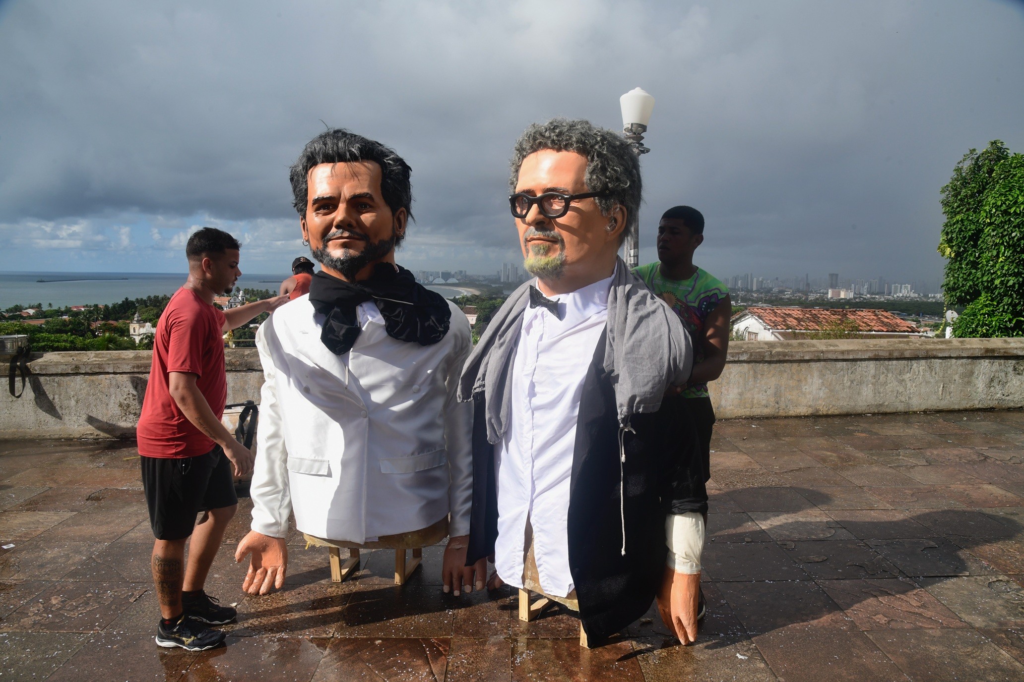 Encontro de bonecos gigantes em Olinda; FOTOS