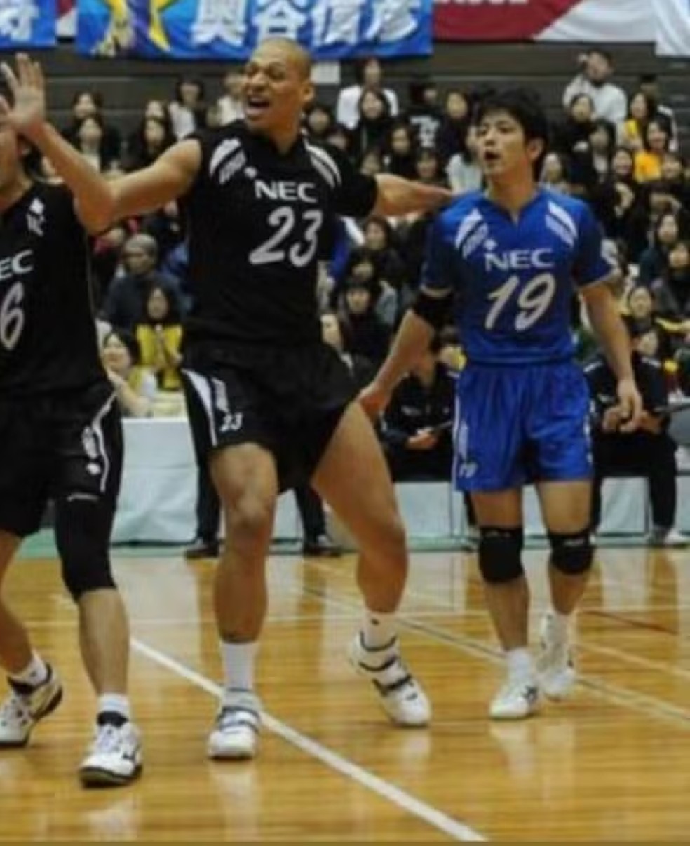 Everton "Boi" na época de jogador — Foto: Instagram/reprodução