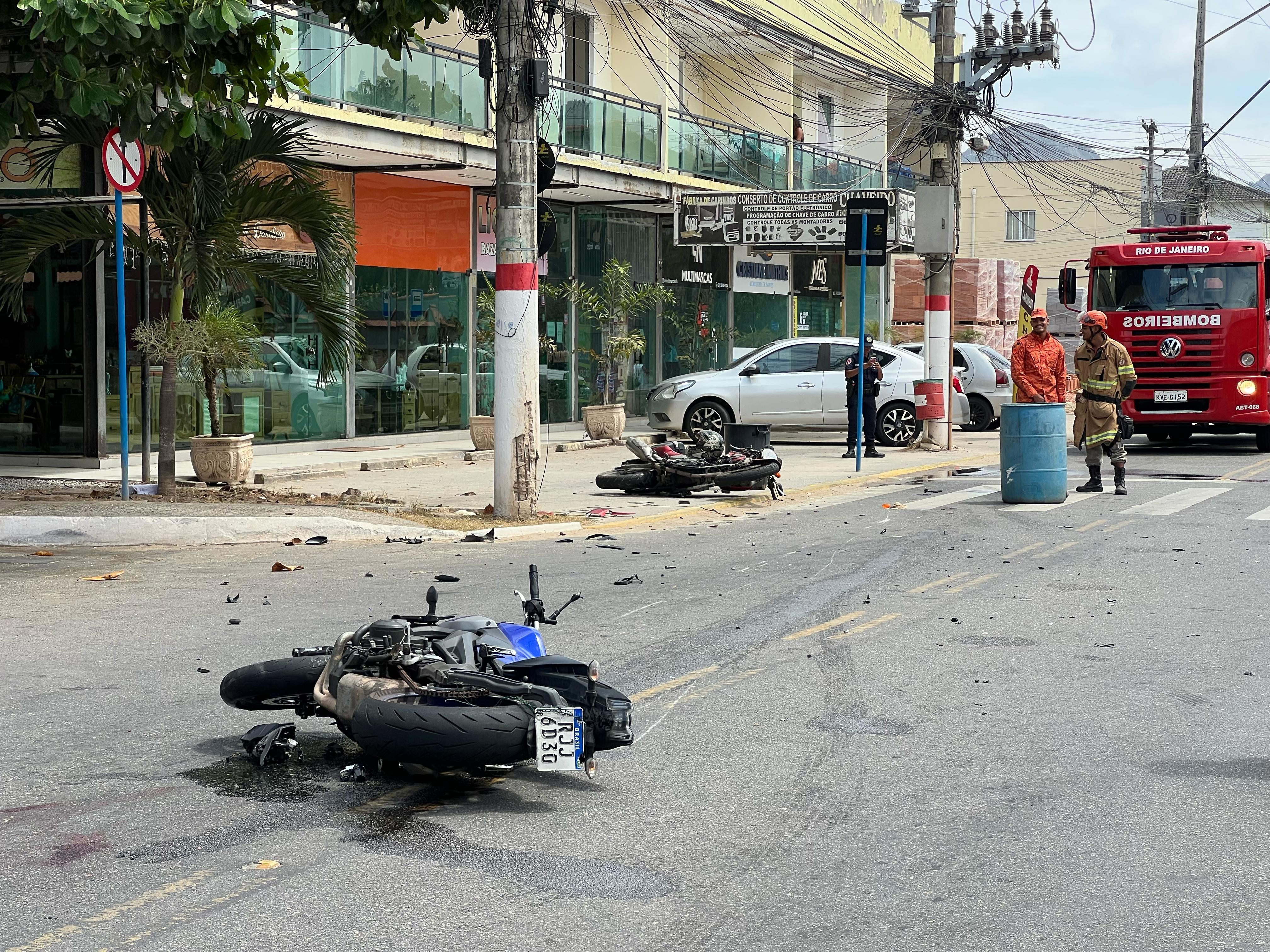 Dois acidentes graves são registrados em Maricá durante o fim de semana