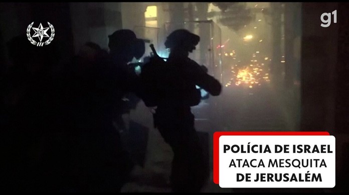 VÍDEO : Polícia israelita filmado a agredir durante rusga em Jerusalém