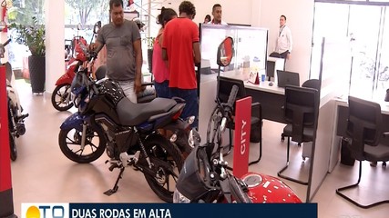 Vendas de motos aumentam mais de 20% em comparação com o ano passado