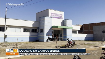 Tocantins acompanha mais de 600 casos suspeitos de sarampo
