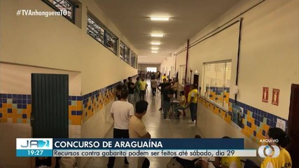 Concurso da Prefeitura de Araguaína tem prazo para recursos suspenso pela Justiça