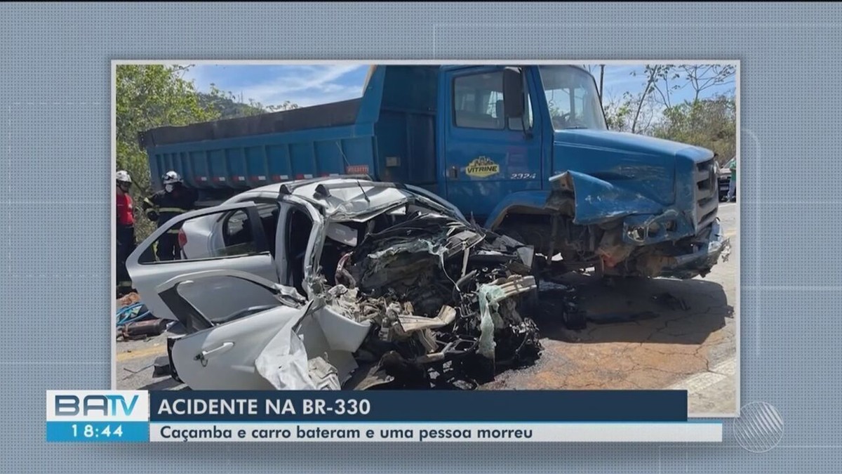 Acidente Entre Carro E Caçamba Deixa Um Morto E Um Ferido No Sul Da