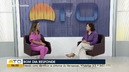 Bom Dia responde tira dúvidas sobre os sinais e sintomas da menopausa