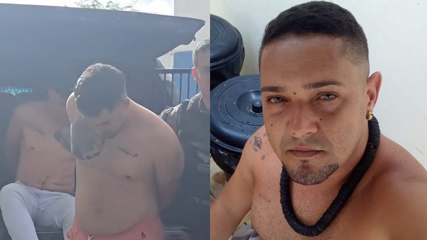 Irmãos são presos suspeitos de homicídio no bairro João Mota, em Caruaru