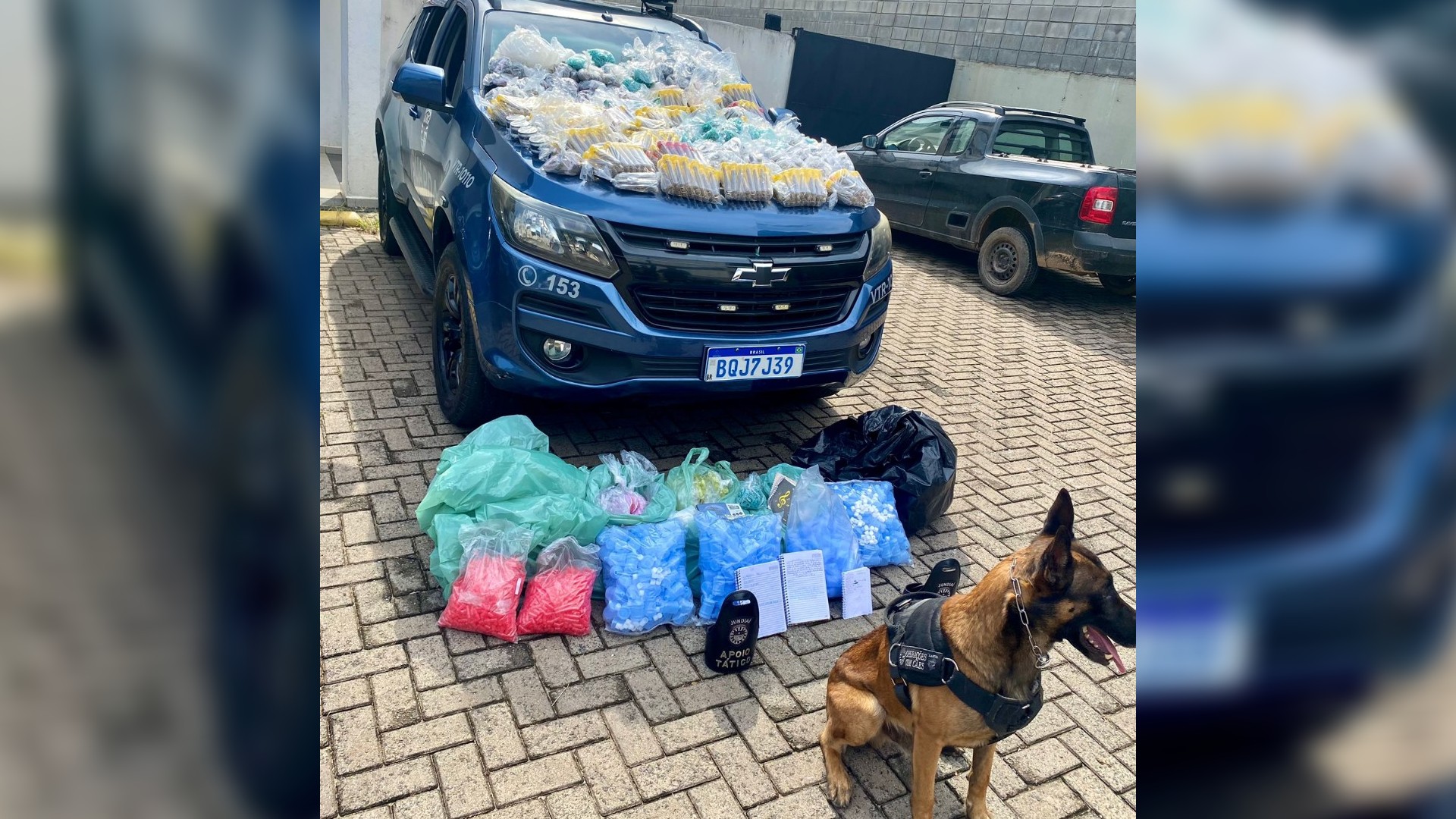 Guarda Municipal apreende mais de 25 kg de drogas escondidas em viela de Jundiaí