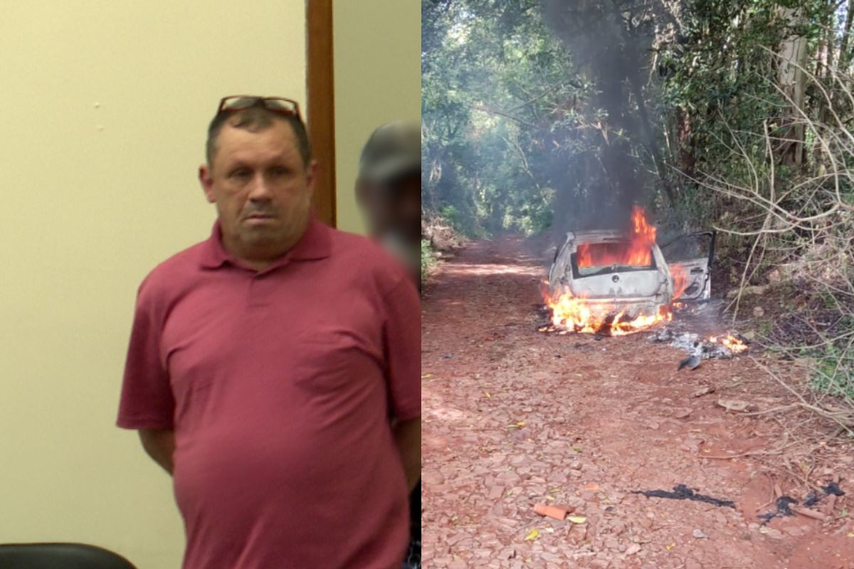 Homem mata mulher ao colocá-la amarrada ao lado de carro em chamas e é condenado a mais de 27 anos de prisão, no Paraná
