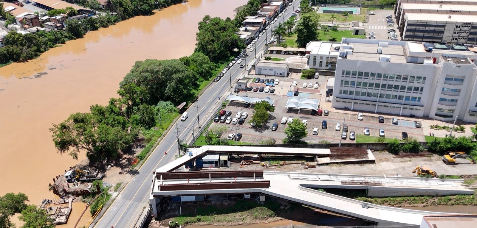 Avenida no Aterrado será interditada para obra de nova ponte em Volta Redonda