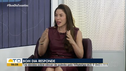 Bom Dia Responde esclarece dúvidas sobre o câncer de pulmão