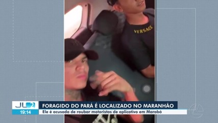 Foragido do Pará, acusado de roubas motoristas de aplicativo é localizado no Maranhão