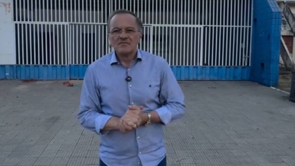 Ex-vice-prefeito de Juazeiro do Norte, Giovanni Sampaio, foi anunciado como pré-candidato ao Governo do Ceará — Foto: Reprodução