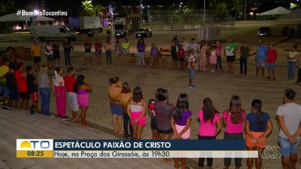 Espetáculo Paixão de Cristo: encenação será realizada nesta sexta na praça dos Girassóis