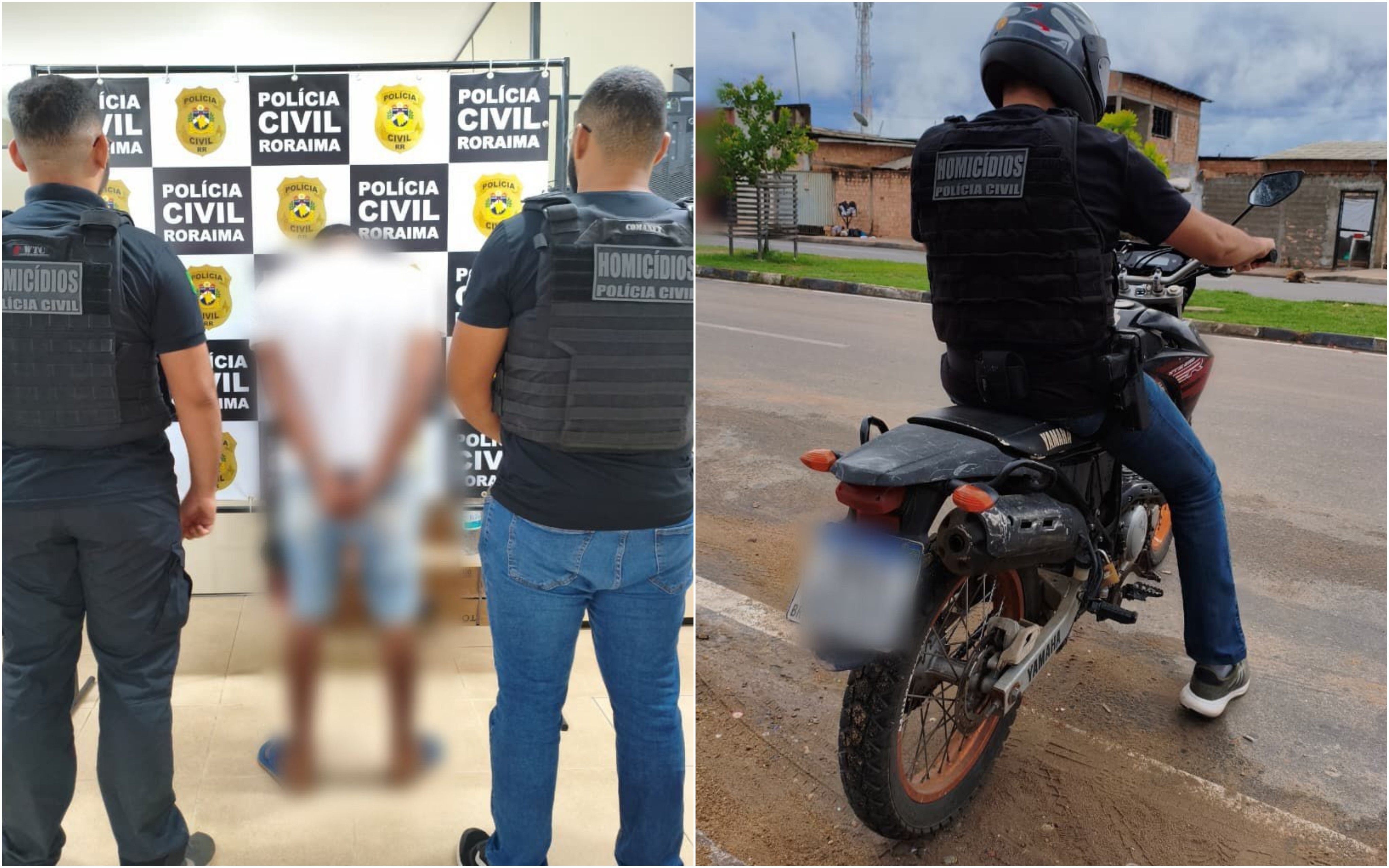 Homem é preso suspeito de envolvimento em assassinato por emboscada em Boa Vista