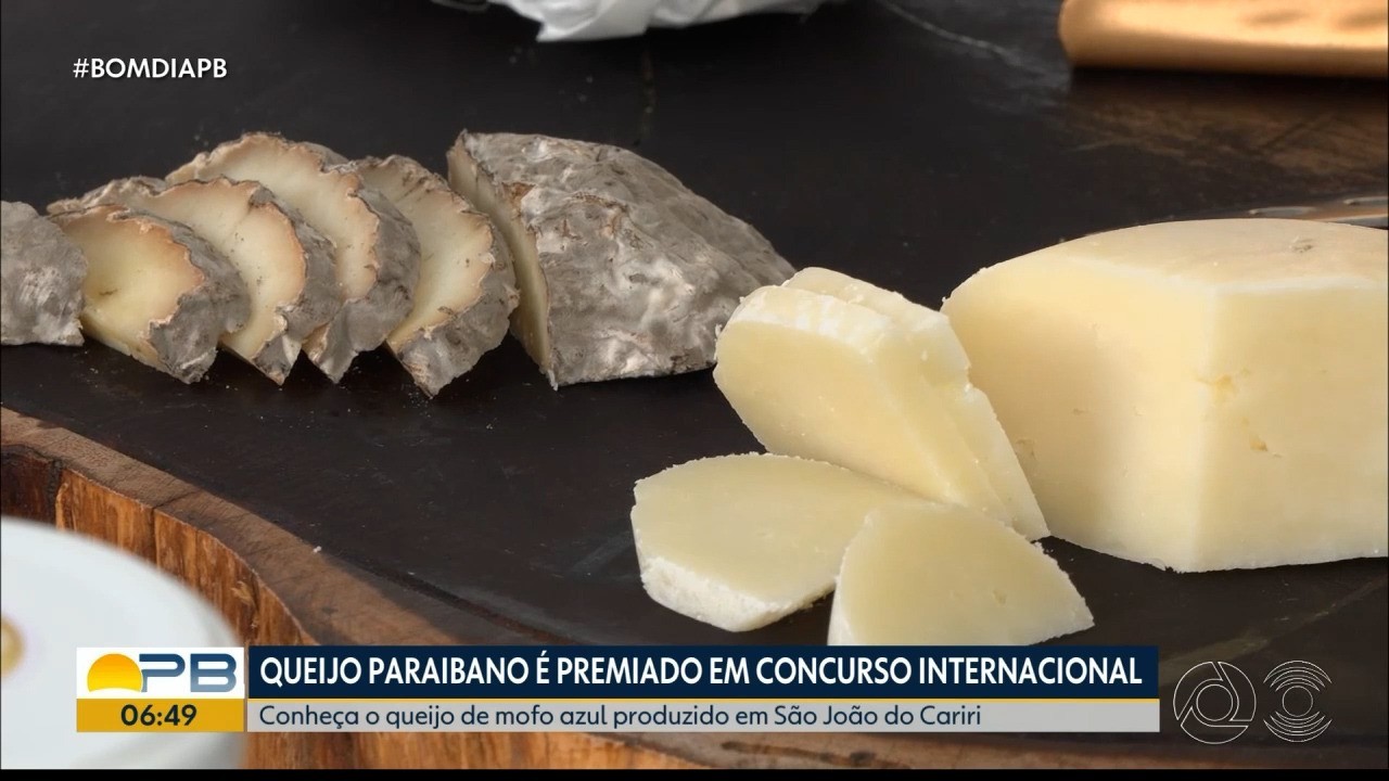 Queijo de mofo azul produzido na Paraíba conquista prêmio em concurso internacional em MG