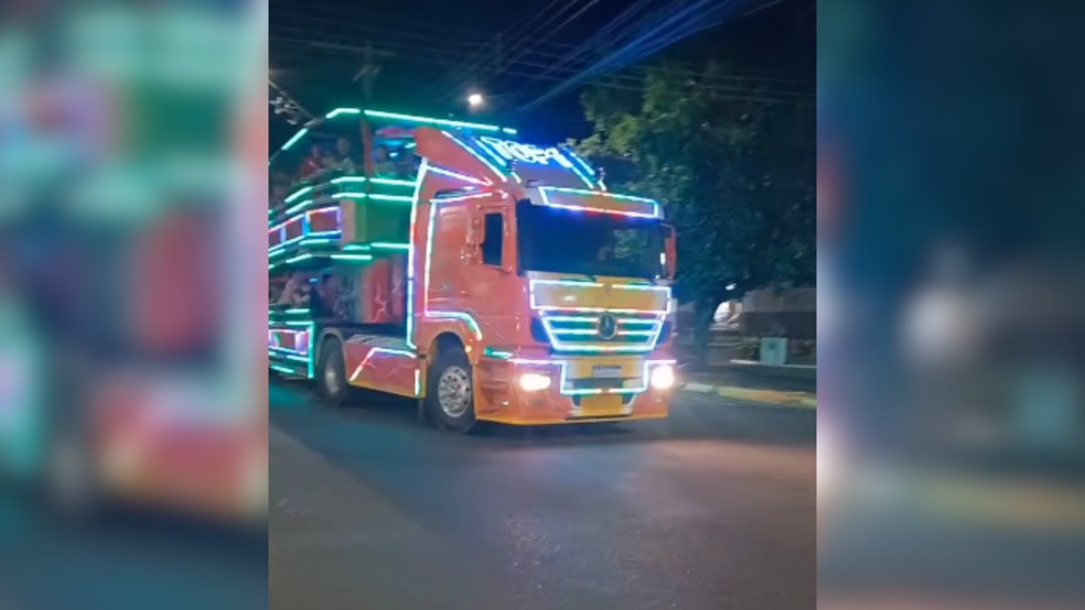 Carreta Top 1 em Fernand&oacute;polis (SP) &mdash; Foto: Reprodu&ccedil;&atilde;o/Instagram