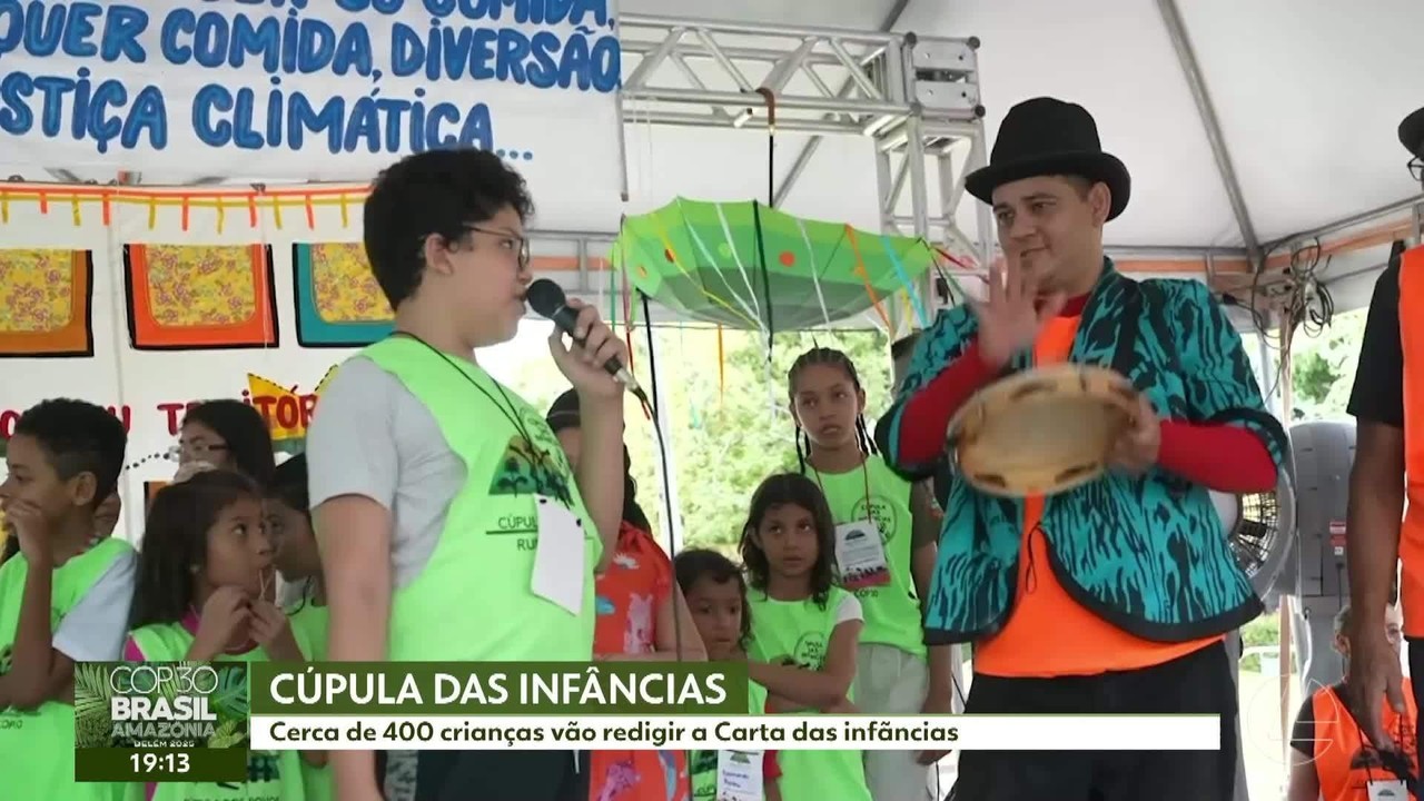 Crianças participam da Cúpula das Infâncias e redigem carta para presidente da COP 30 em Belém