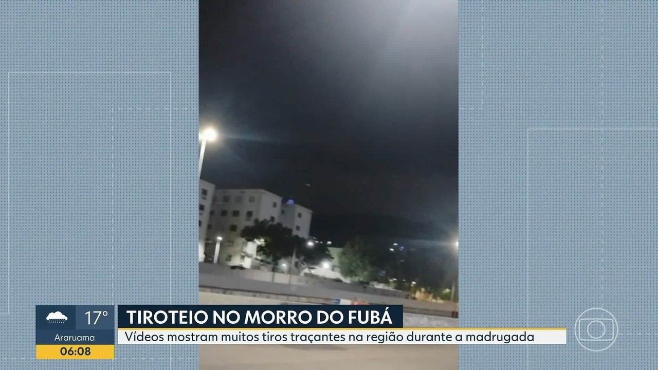 Bandidos rivais usam balas traçantes em confronto no Campinho 