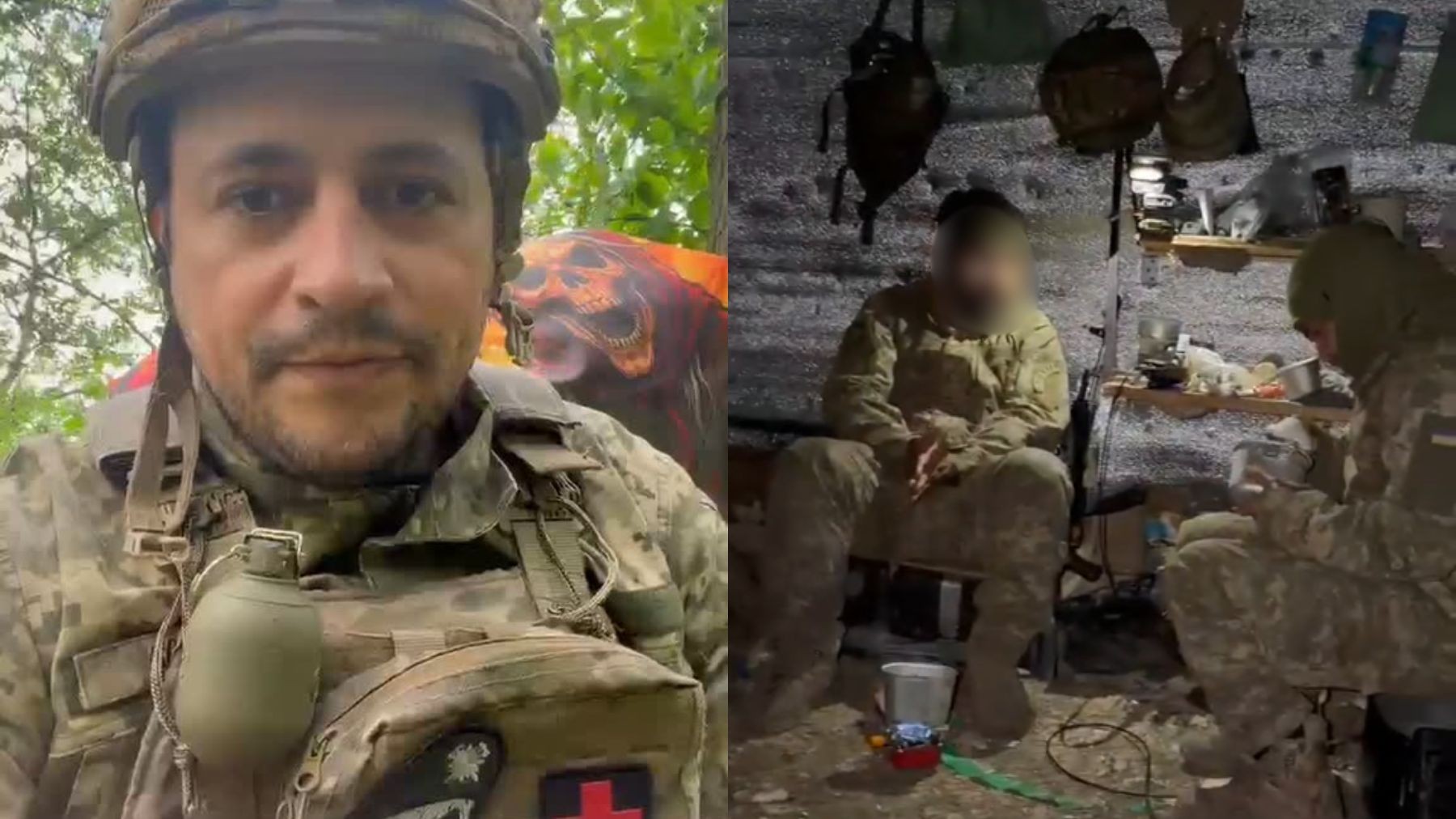Paranaense relata rotina de 20 dias em bunker na guerra da Ucrânia: ‘Passei três dias sem água e perdi 10 quilos’