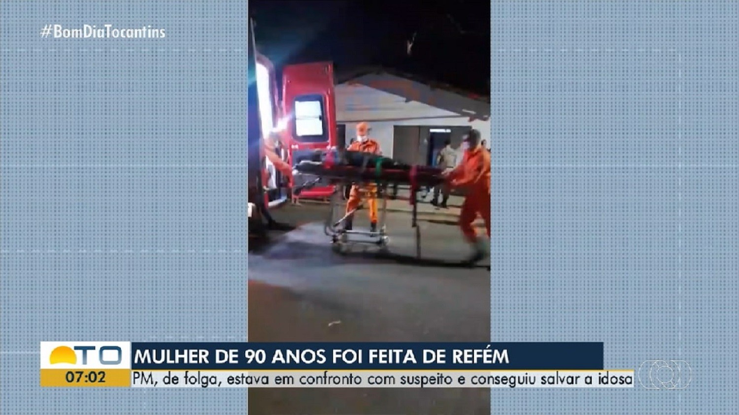 Policial de folga atira em suspeito para libertar idosa de 90 anos feita refém