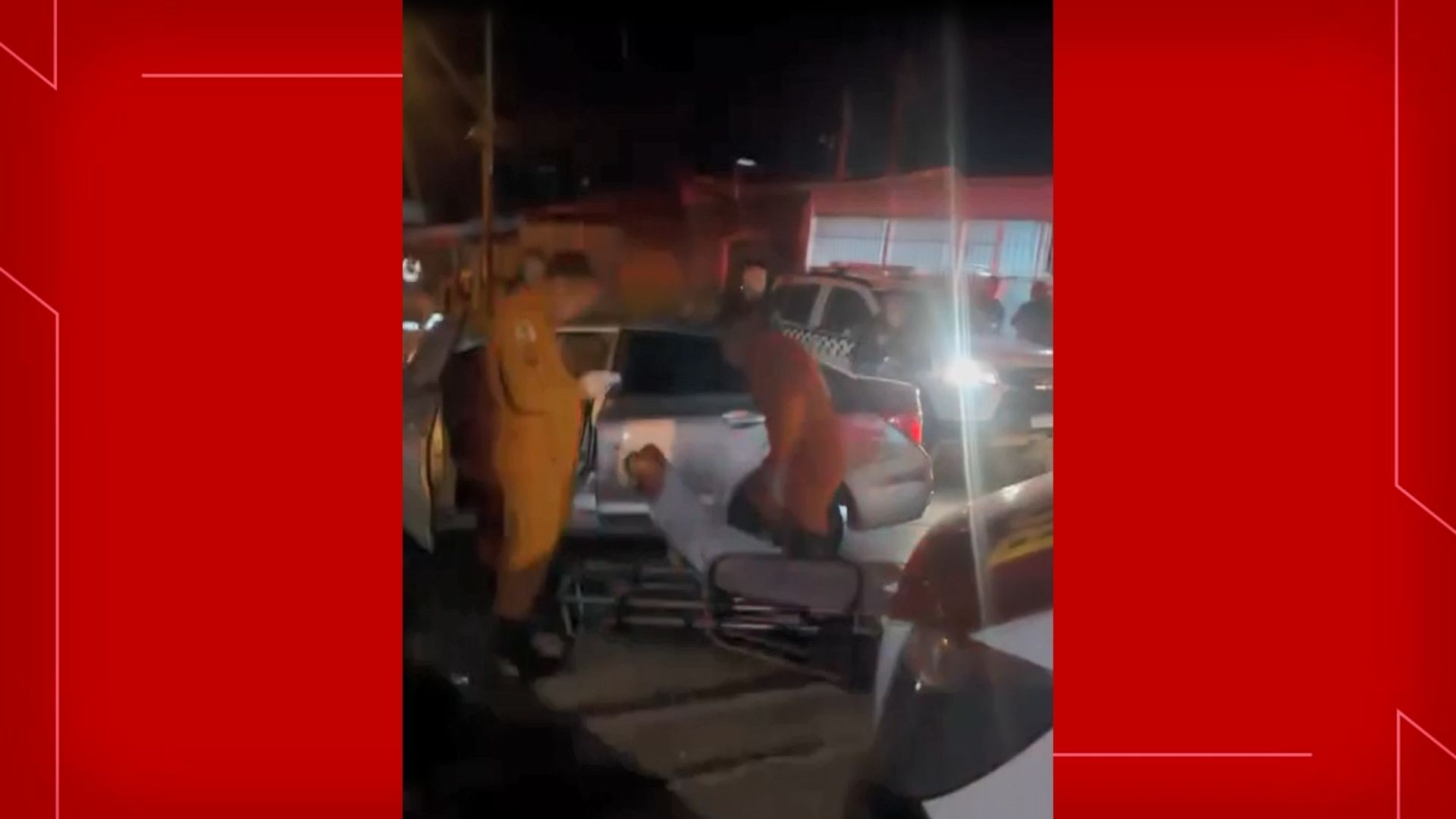 Homem é alvejado na porta de casa no DF; autor ainda não foi identificado