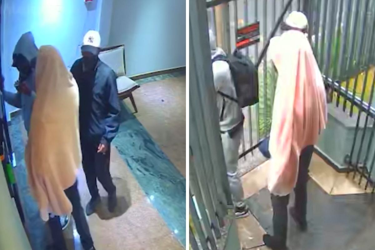 Homens fingem ser entregadores para invadir prédio e fogem após roubo de joias em Bragança Paulista; VÍDEO