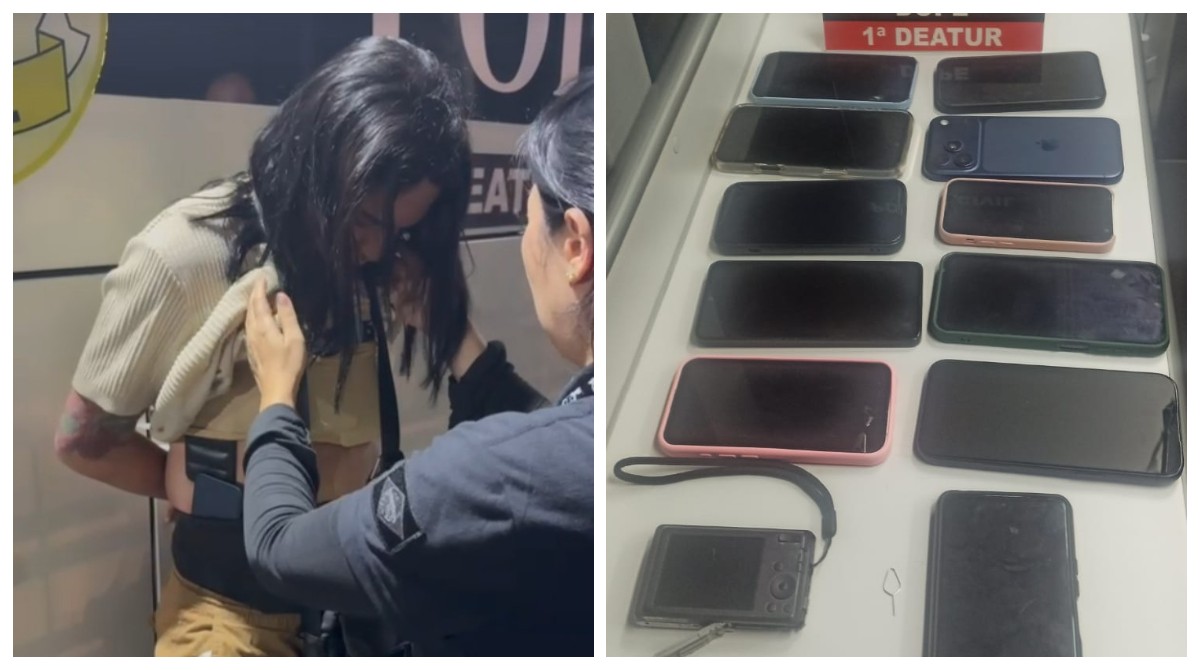 Mulher é presa com mais de 10 celulares furtados de fãs durante o Lollapalooza em SP