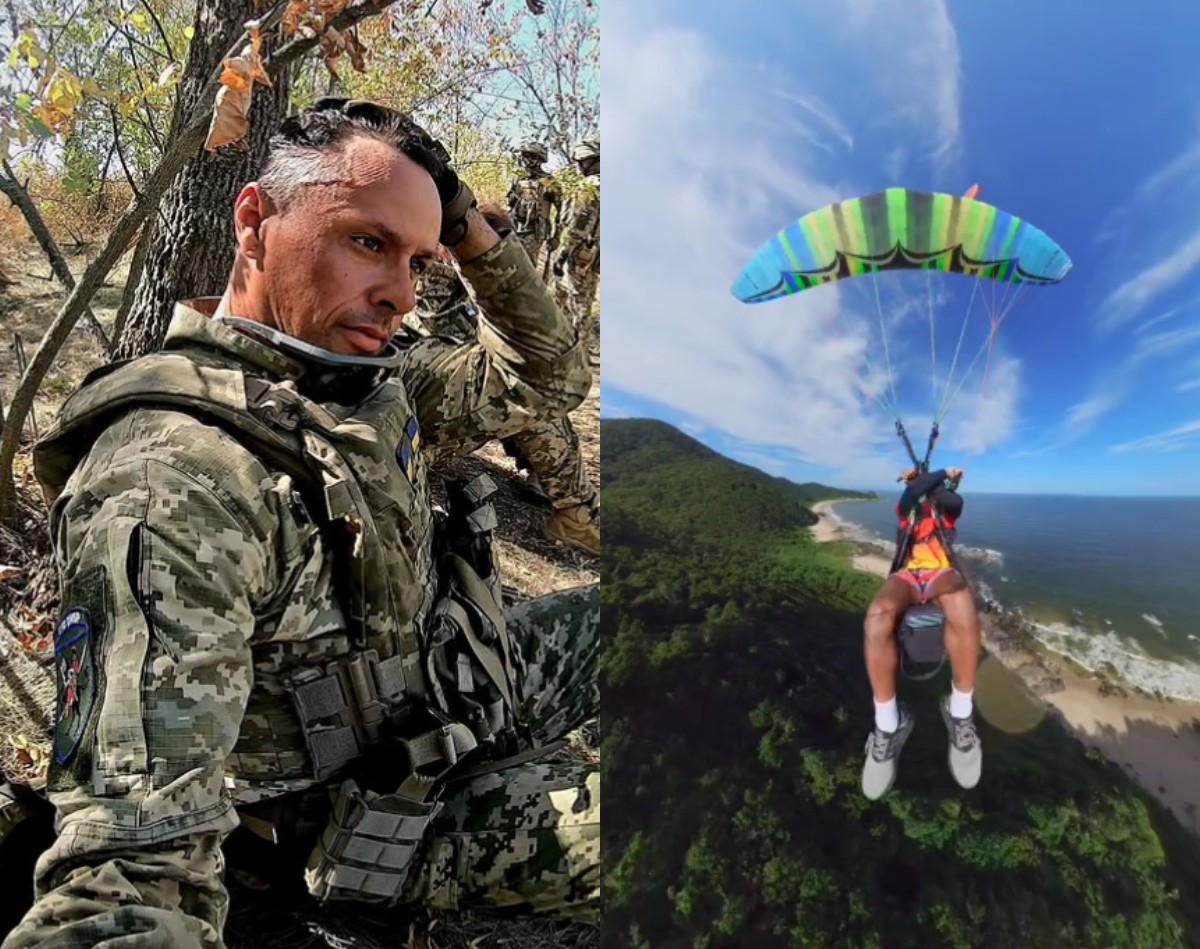 Voluntário na Guerra da Ucrânia e piloto há 20 anos : quem era homem morto em acidente de parapente em SC