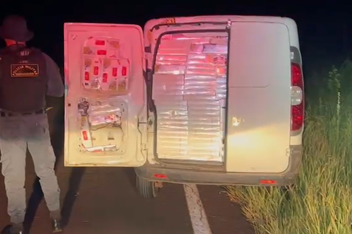 Polícia apreende 2 mil pacotes de cigarros contrabandeados na MS-145