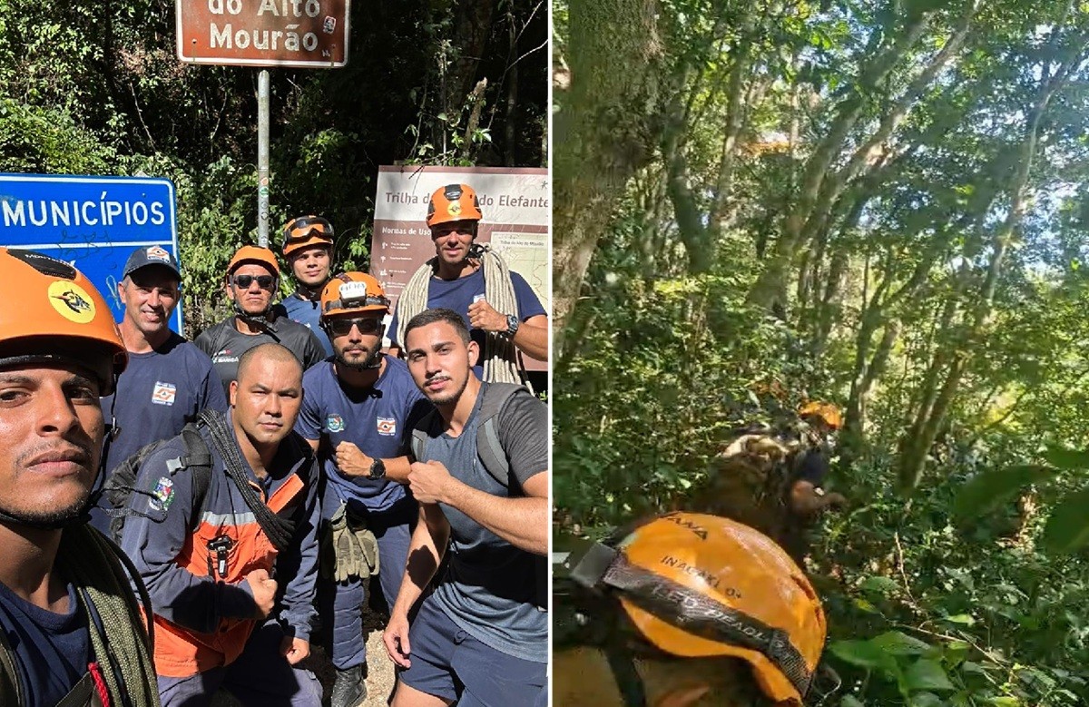 Rapaz é resgatado pela Defesa Civil após se perder em trilha de Maricá 