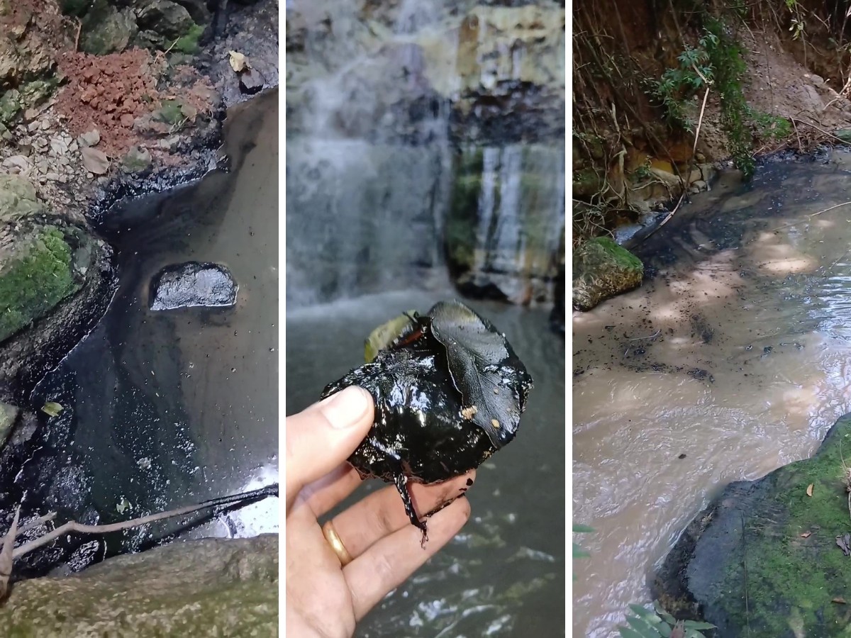 Cetesb investiga descarte de material oleoso em córrego de Americana