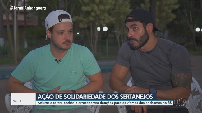 Sertanejos doam cachs e arrecadaram doaes para as vtimas das enchentes no RS