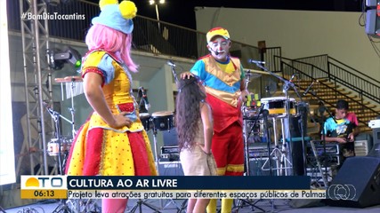 Projeto Som da Cidade traz atrações culturais para Palmas