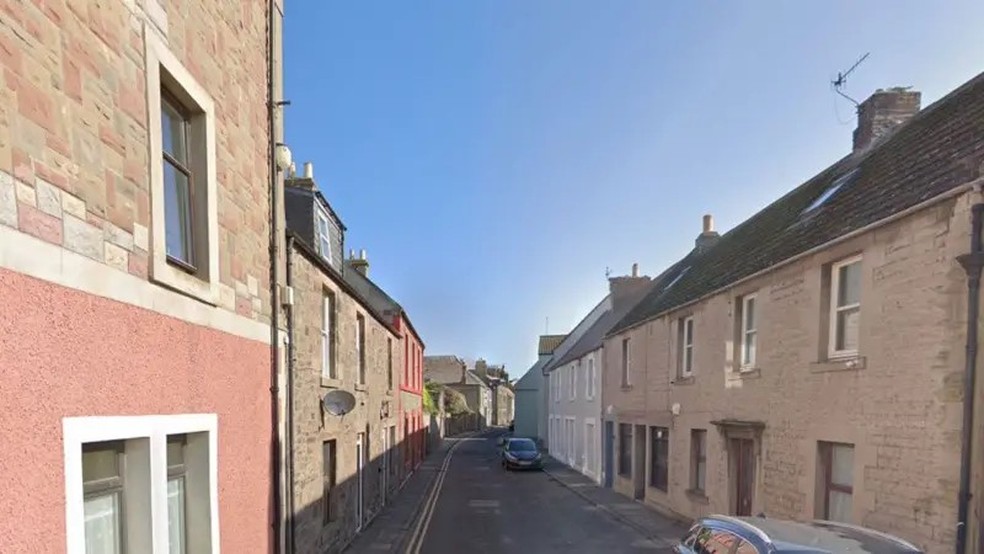 Os dois moravam um em frente ao outro na Church Street, em Eyemouth  Foto: Google