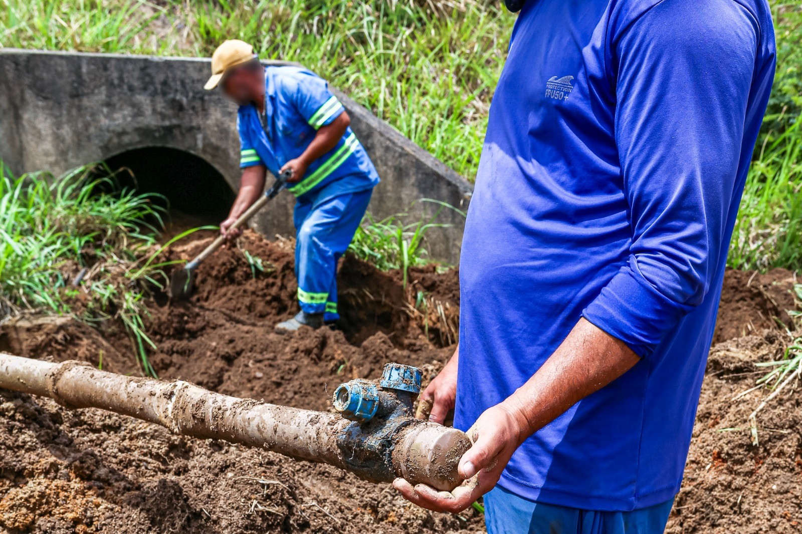 Operação combate furto de água em Riacho das Almas