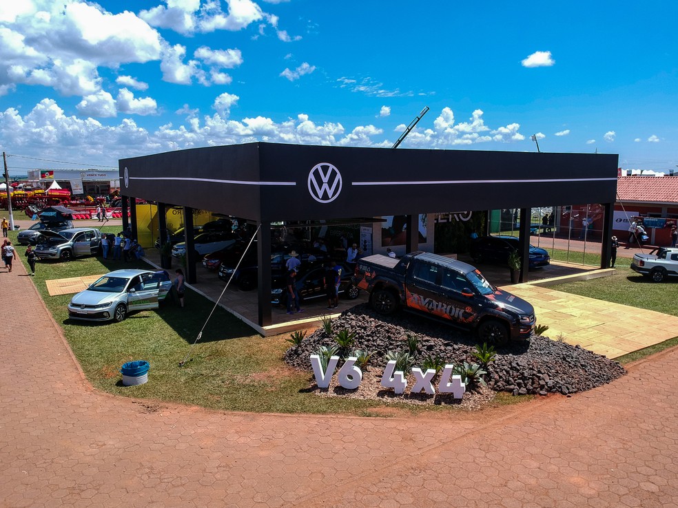 Volkswagen está presente nos principais eventos do agronegócio no país. — Foto: Volkswagen/Divulgação