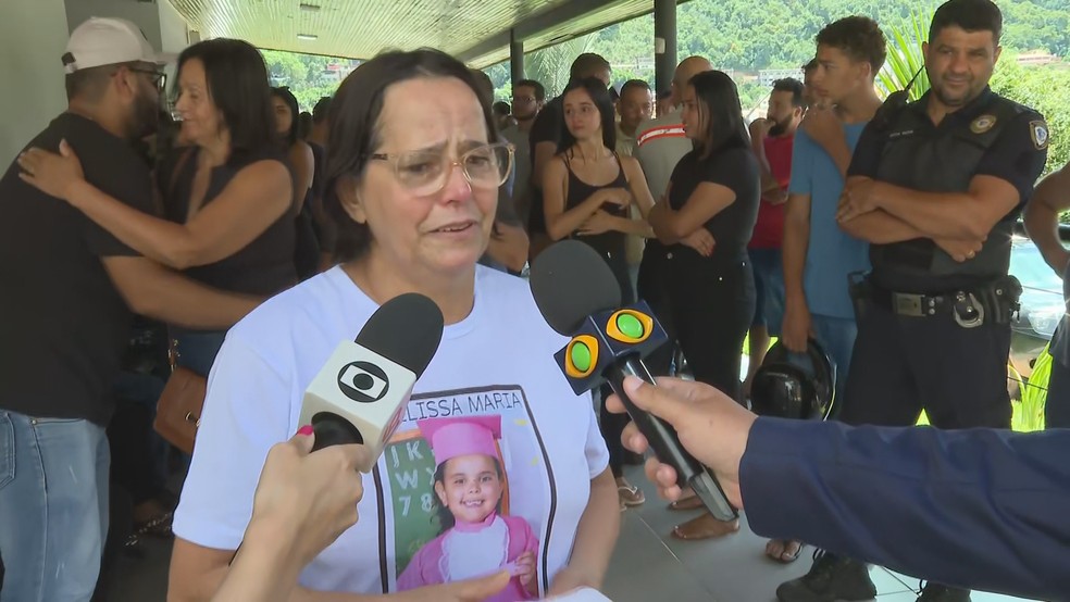 Graciola Ribeiro de Figueiredo, avó de Melissa. — Foto: Reprodução/TV Globo