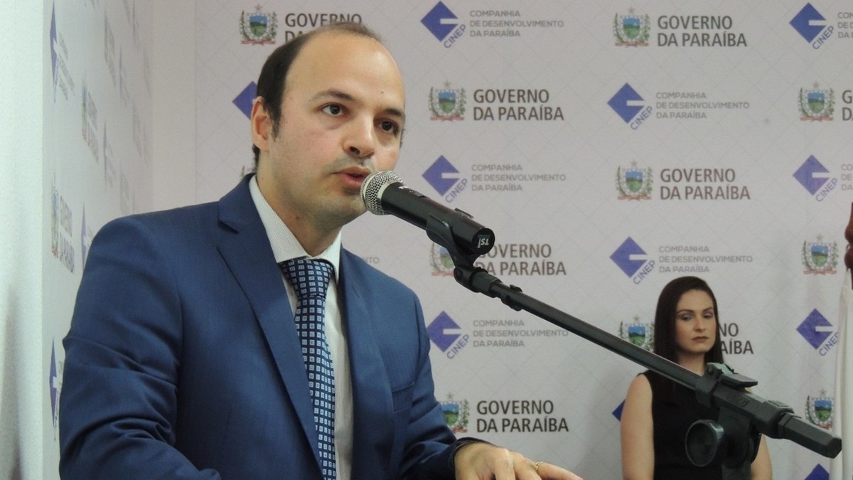Fábio Andrade toma posse como do Estado da Paraíba, em João Pessoa Paraíba G1