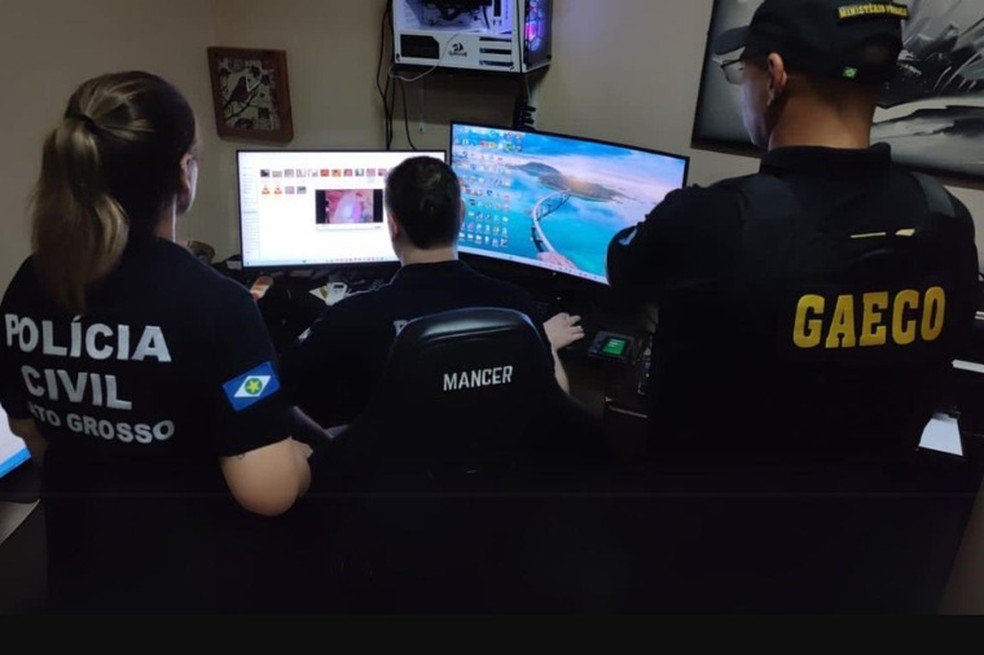 Os mandados de prisão foram cumpridos em Cuiabá e em Tangará da Serra, a 242 km de Cuiabá. — Foto: Ministério Público de Mato Grosso